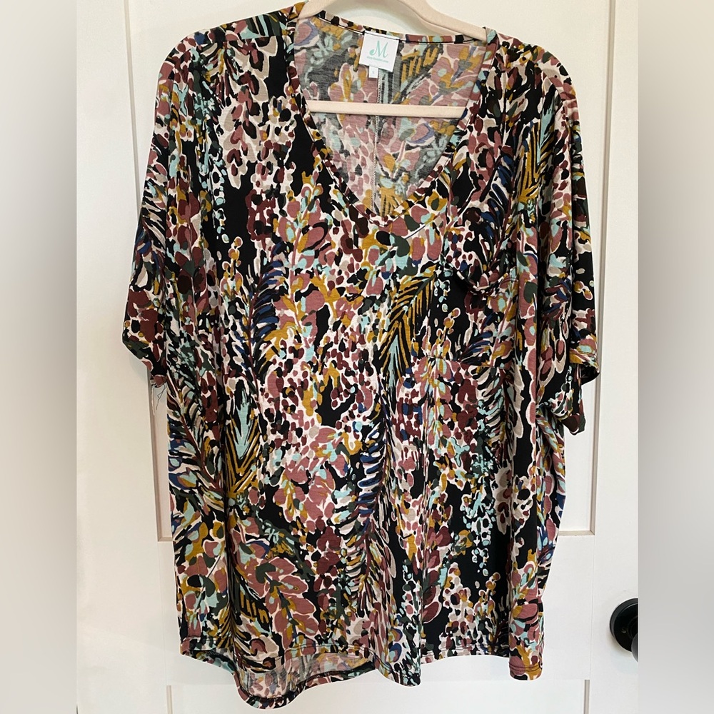 Floral V-Neck Tunic